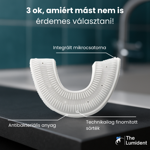 U-Clean™ Szilikon kefefej