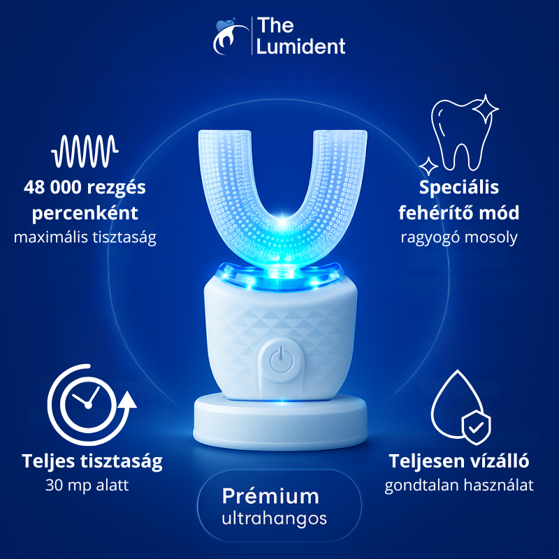 U-Clean™ Elektromos fogkefe