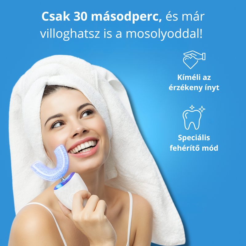 U-Clean™ Elektromos fogkefe